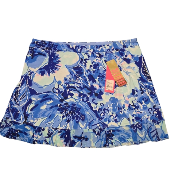 Lilly Pulitzer Luxletic UPF 50 Meryl Nylon Catch n Keep Azelie Skort - Picture 3 of 8